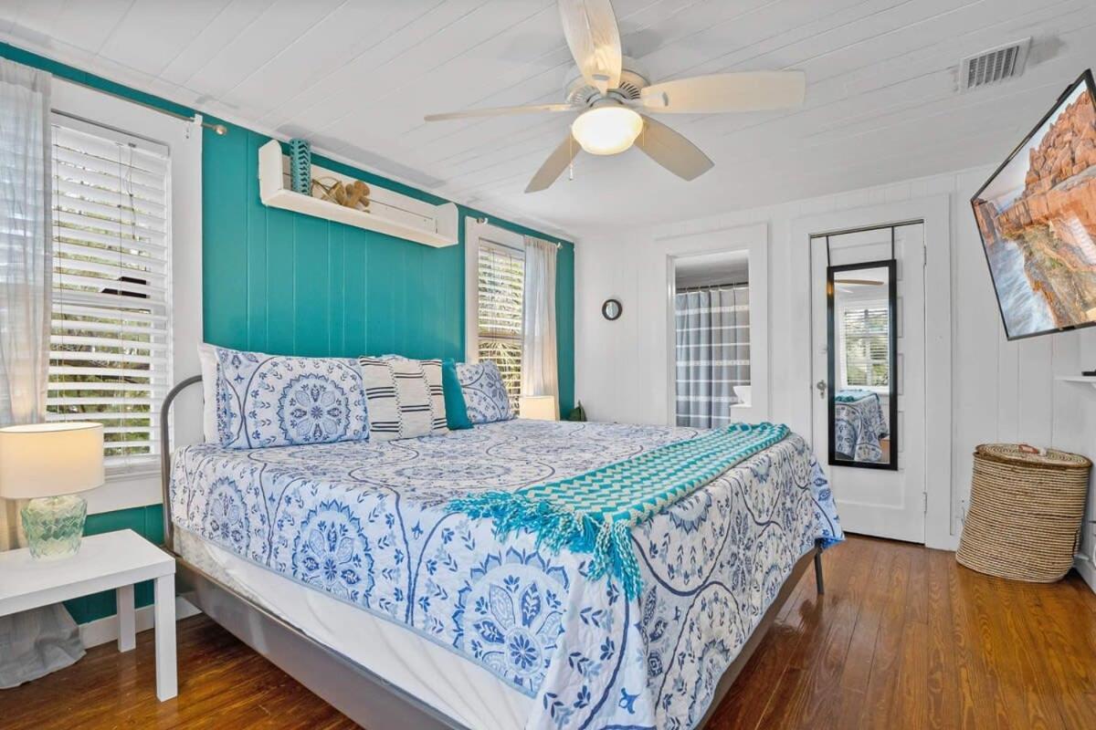 Marvelous Mermaid Bungalow, Dog-Friendly Upstairs Apt In Prime Vilano Beach St. Augustine Luaran gambar